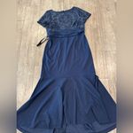 JS Collections  Navy Lace Maxi Dress Photo 4