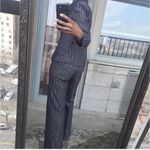 Versai Dark Blue Pant suit Blue Size 2P Photo 3