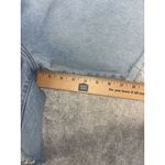 Madewell  Shorts Women's Size 24 Baggy Denim‎ Blue Jean Bermuda Button Fly Photo 10