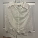 Banana Republic Sheer Ivory Blouse Photo 0