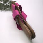 Old Navy Bright Pink Cross Strap Slide size 7 Photo 11