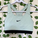 Nike Women’s Sports Bra Size Medium Blue And Black Photo 0