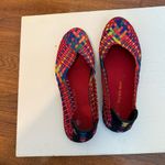 bernie mev. Red and Blue Flats for Everyday Elegance Size 9 Photo 6