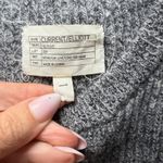 Current/Elliott  Heathered Gray Knit Long Sleeve Mini Dress Casual Sz 2/4‎ Photo 3