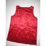 J.Jill New Designer 100% Silk Cami Red Tank XS Womens Sleeveless Top NWT Photo 2