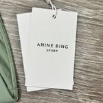 ANINE BING  Sport NWT Sage Green Jules Asymmetrical One-Shoulder Sports Bra Sz XL Photo 8