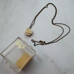 Vintage Dainty Flower Pendant Necklace Rocky Mountain Crown Made in USA Gold Photo 2