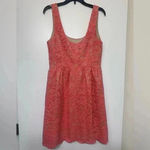 Trina Turk Lace Dress, Eyelash Hem, Size 4 sleeveless Photo 2