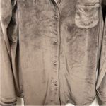 SKIMS  Velour Button Up Sleep Top Photo 4