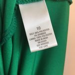 Dressbarn Chain Neck Sleeveless Sheath Dress Keyhole Back Womens Sz 10 G… Green Photo 2