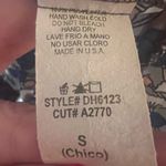 Maude by Anthropologie Floral Print Ruffle Satin Mini Dress Size Small Photo 7