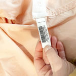 Quince  Organic Cotton Cropped Poplin Long Sleeve Shirt Ballet Slipper Pink M Photo 4