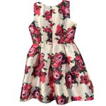 L'ATISTE  Garden Party Rose Print Dress M Pleated skirt Feminine Prom Formal Photo 1