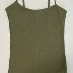 Sonoma SO Olive Green Shelf-Bra Cami Camisole Tank Top Shirt Size XS ✨ Photo 0