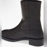 Stuart Weitzman New!  Sadie Black Leather Boots Booties‎ Sz 8.5 $550 Photo 2
