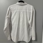 Vintage Separate Issue Candy Striped Button Down Top Size L White Size L Photo 4