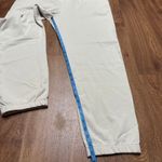 ZARA  Womens Cream Bone Sweatpant Joggers Size XL Extra Large 100% Cotton New Photo 8