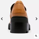 Sorel  Joan Now City‎ Loafer Chunky Platform Canyon Gold Black 9 Photo 1