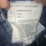 Current/Elliott Current Elliott size 28 cropped Hampden denim Trouser Photo 3
