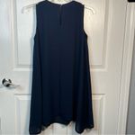 ZARA Basic Navy Blue A Line Dress Fits A L Photo 4