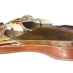 Dr. Scholls Vintage  Multicolored Leather Strap Wooden Clogs Slip On Sandals 8 Photo 4