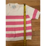 Alexia Admor NWOT  SAYLOR top pink and white striped size XL women's‎ Photo 4