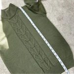 Rossignol Women’s 100% Virgin Wool Turtleneck Knit Sweater in Dark Kaki Green M Size M Photo 15