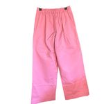 NWT The Drop Pink Elastic Waist Wide Leg Pants Size M Photo 2