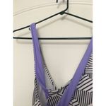 Everlast  Sport Women's Geometric Print Swim Activewear Tankini Top 1pc  Size 14 Photo 7