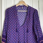 Spell & the Gypsy sunset road bohemian blouse royal purple Photo 4