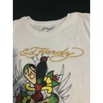 T Shirt Medium Y2K Tattoo Graphic No More War Don Ed Hardy M Photo 1
