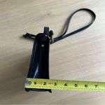 Brahmin  Vintage Luxury Designer Leather Small Crossbody Handbag Black 9"x6"x2.5" Photo 13