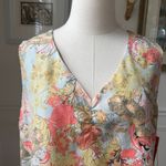 NWT Go Silk GoSilk 100% Washable Silk Sleeveless Top $328 L Orange Size XL Photo 1