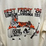 The Vintage Shop Vintage 1980s Clemson University Tigers 1986 First Friday Vs. Virginia Tee Large Photo 1