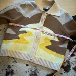 HOUSE OF SUNNY The Dunes Tripper Cardigan Size 2 Brown Photo 7