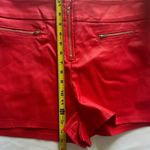 Zara Women’s bright red high rise shorts Size XL Photo 1