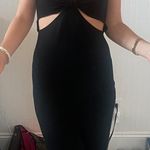 DNA Black Cut-Out Dress Photo 1