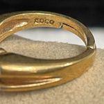 EDCO 2002 class or reunion ring Gold Photo 1
