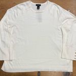 Investments White Long Sleeve Sweater size 3x NWT Photo 0