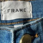 frame denim Frame Le High Skinny Piping Leather Trim High Rise Jeans - Size 31 Photo 9