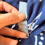 Aerie  Maxi Dress Navy Blue Spaghetti Strap V-Neck Cutout Front Stretch Small Photo 8