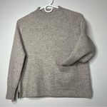 Custom Made 100% Pure Cashmere Cozy Gray Beige Sweater Photo 15