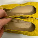 Botkier  Mason mustard yellow suede Ballet Flats, leather sole, fits size 6 Photo 10