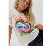 Daydreamer  Beach Boys Surf USA Boyfriend Tee Vintage White size Extra Small Photo 2