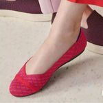 Rothy's Rothy’s Pomegranate Grid Flat Shoes 9W Photo 0