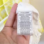 Cupcakes and Cashmere Dayen Yellow Floral Print Tie Waist Sleeveless Dress Size M Photo 7