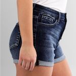 Signature Kurvy Ultra High Rise Short Blue Size 26 Photo 1