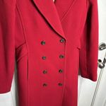 J.Crew  double breasted wool long lady trench coat size 4 preppy business career Photo 3