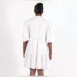 Emily McCarthy Dress Women’s White Frankie Mini Size Medium Photo 1