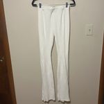 Maniere De Voir  Ribbed Velour Flare Pants‎ Size 8 Photo 1